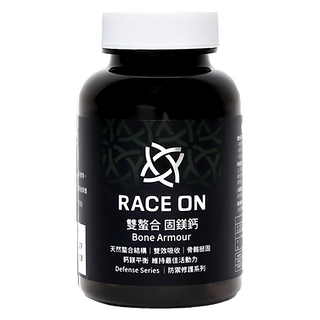 RACE ON 鋭速 雙螯合 固鎂鈣, 60顆/盒, 1罐