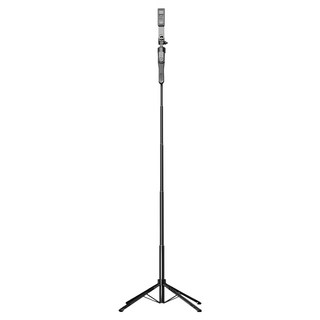 YORI CAR 優里 四腳架藍芽自拍棒 185cm, 黑色, 1支, C11