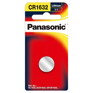 Panasonic 台灣公司貨 鋰鈕扣電池 CR-1632, 1入, 1組