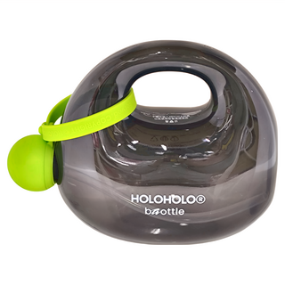 HOlOHOlO BAOTTLE 包包壺 杯身-Tritan 可拆式提繩設計, 黑色, 1.2L, 1個