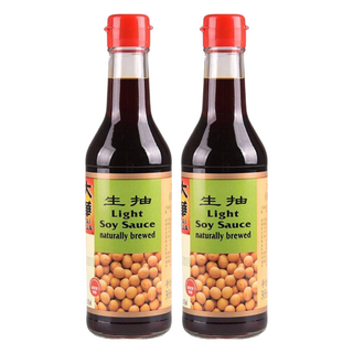 大華醬油 特級純釀造淡醬油 生抽 305ML, 2瓶