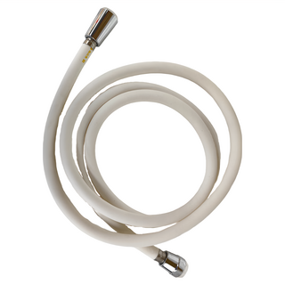 AQUADUO 自動排水軟管 柔軟PVC材質 360度旋轉專利, 2m, 白色