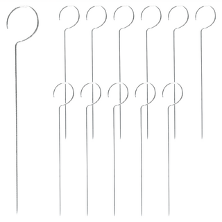 PEDRINI Gadget燒烤串叉10cm, 12個, 銀色