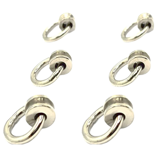 鬼刃Ghost Blade 不鏽鋼雙培林索環 SUS材質 適用於鹹水海釣, S, 6個裝, 1組