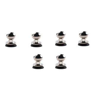 吸盤式金屬手遊輔助搖桿Set 銀色一對, 6個