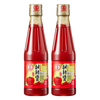 金蘭 甜辣醬, 美味升級，瓶身精心設計，兩用便利蓋, 295ml, 2瓶