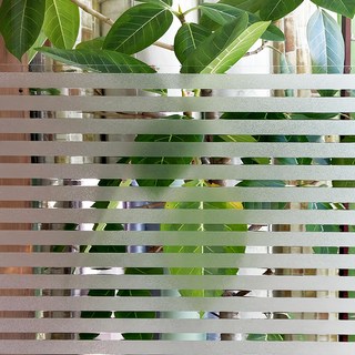 HYUNDAE sheet 無膠靜電玻璃貼 HSW-32106, 100cm*100cm, 條紋款