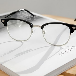 RECLOW E386 眼鏡框 黑銀色