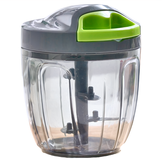 Inner Home 大容量5刃迷你食物切碎器 - 快速切碎, 900ml, 綠色, 1個