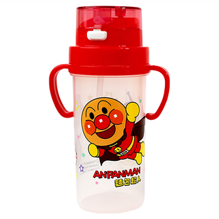 ANPANMAN 麵包超人 兩用式多功能水壺, 紅, 370ml, 1個
