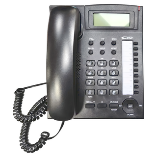 Neon 台灣霓虹 來電顯示有線商務電話機 210x170x65mm（不含聽筒） 黑色