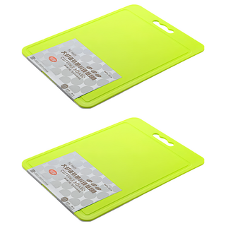 KEYWAY 聯府 挪威抗菌料理板, 綠色 + 白色, 2個