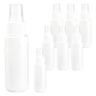 百貨King 酒精攜帶分裝瓶 60ml 8個1組 塑膠HDPE-環保2號瓶, 1組