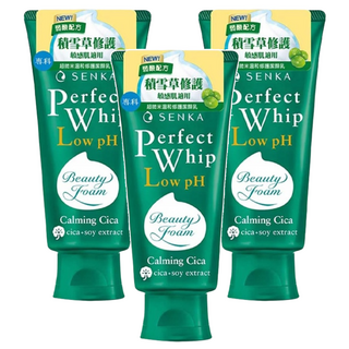 SENKA 專科 台灣公司貨 超微米溫和修護潔顏乳, 100g, 3條