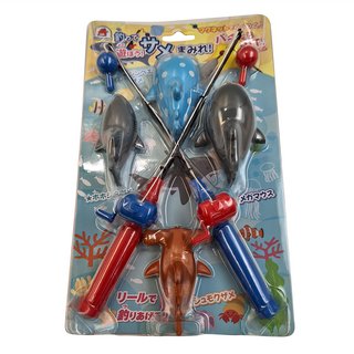 Silverback 磁力漂浮鯊魚小釣手, 鯊魚 多色, 1組