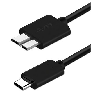 CorPro 核心聯環 Type-C轉Micro B USB3.0傳輸線 5Gbps高速傳輸 外接硬碟 1M, 1條
