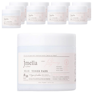 jmella 花園舞會爽膚棉片 芍藥 含AHA BHA PHA 9種玻尿酸 CICA CERA, 70片, 10件