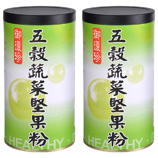 御復珍 五榖蔬菜堅果粉 600g 台灣製造 膳食纖維, 2罐