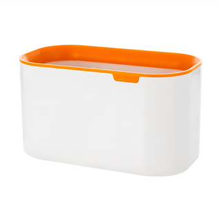 SYSmAX 時尚多功能萬用筆筒 簡約風格 桌面用品, 橘色, 1個