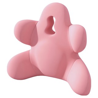 SUNORO 人體工學護背記憶棉腰靠墊, 粉色