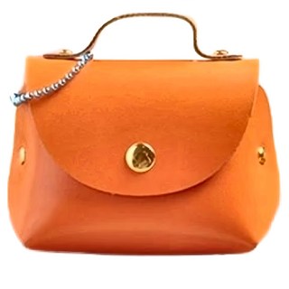 甜姐兒 復古光澤皮感零錢包 PU材質 酒紅/亮黑/橘色, 7.9 x 2.3 x 6.8cm, 1個