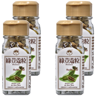 新光洋菜 綠荳蔻粒 GREEN CARDAMOM, 25g, 4瓶