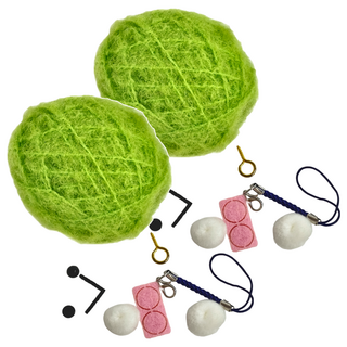 台灣敏愛 羊毛氈套件 小青蛙 Set 2個