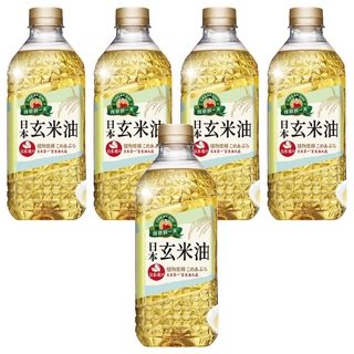 得意的一天 日本玄米油，油質穩定，含植物固醇, 1.58L, 5瓶