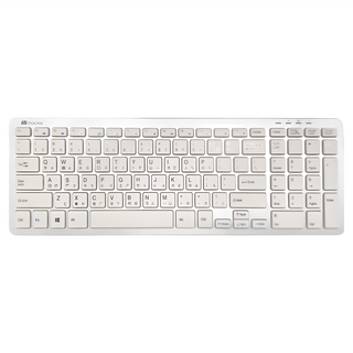irocks 艾芮克 2.4GHz無線鍵盤 剪刀腳 366 x 127 x 11.6mm 400g 原廠保固, 銀白色, IRK81R