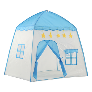 TREEWalker 豪華別墅小屋帳, 輕便收納, 加大空間, 透氣通風, 展開尺寸130 x 100 x 130cm, 1個, 藍色