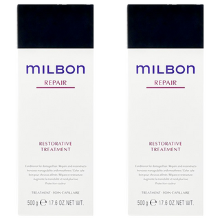 mILBOn 哥德式 REPAIR 潤活護髮素, 500g, 恢復性護理, 2瓶