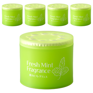 AIMEDIA 艾美迪雅 防黴菌芳香劑 85g 持續效果90天 日本產, 薄荷香, 5罐