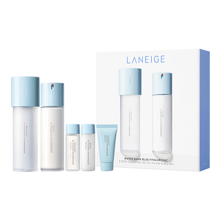 LANEIGE 蘭芝 水酷修護保濕精華組, 藍色玻尿酸 適合中性/乾性肌膚, 1組
