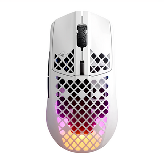 SteelSeries賽睿Aerox 3 Snow 超輕量無線滑鼠 原廠保固, Aerox 3, 雪白色