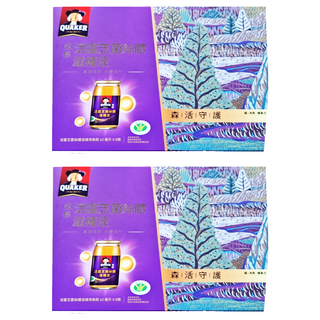 QUAKER 桂格 活靈芝菌絲體滋補液禮盒, 8瓶, 60ml, 2盒
