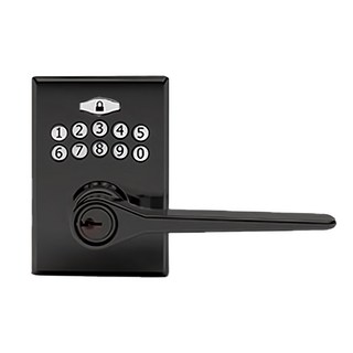 FAULTLESS 加安牌 按鍵式二合一電子鎖, KL308P, DIY 安裝、隨附安裝指南、需要標準工具、無需鑽孔、