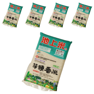 池上多力米 芋頭香米 台東縣池上鄉產, 2.2kg, 5包, CNS二等白米