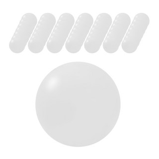 LIVESPO ABS 練習用桌球抽獎球, 50入, 1個, 白色