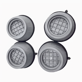 TRENY 洗衣機減震防滑防潮腳底座 Set 4入, 1組