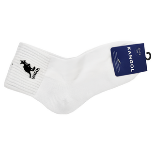 KANGOL袋鼠短襪女段 舒適透氣 時尚百搭 台灣製造品質保證