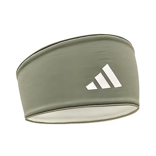 adidas 愛迪達 雙面高彈性吸汗頭帶, 春芽綠, 1個