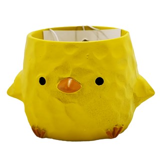 UMEZAWA TRADING 無底孔樹脂小盆雞, 3770-D, 1個, 68Hmm x 56Hmm x 42Hmm