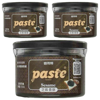 FUFANN 福汎 焙司特 芝麻香酥 250g, 3罐