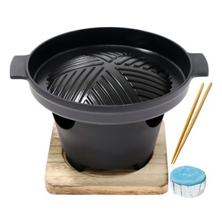 一人用迷你燒烤爐 Set 10入裝含筷子, 165 x 120mm, 1組