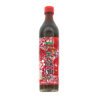 順發油品 冷壓黑麻油 100%, 520ml, 1瓶