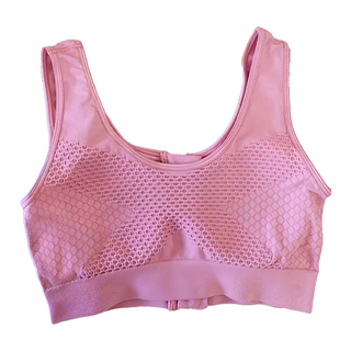 SPEED S. 石墨烯蠶絲智能量子健康衣，82%尼龍，18%蠶絲，台灣製造，舒適無負擔, XL, 粉