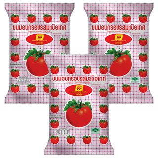 FashionFood 番茄味餅乾,3包,58g