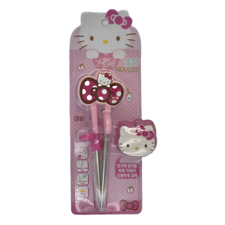 Hello Kitty 凱蒂貓 學習筷, 粉色, 1個