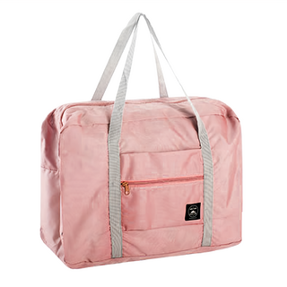 Odyssey奧德 摺疊收納旅行袋，超省空間，差旅必備, 48 x 16 x 32cm, 少女粉, 1個