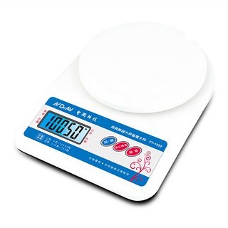 Dr.AV 聖岡科技 北極熊 超大秤量電子秤 PT-1050，最大秤重10.05公斤，秤盤直徑15公分，ABS塑料, 1個